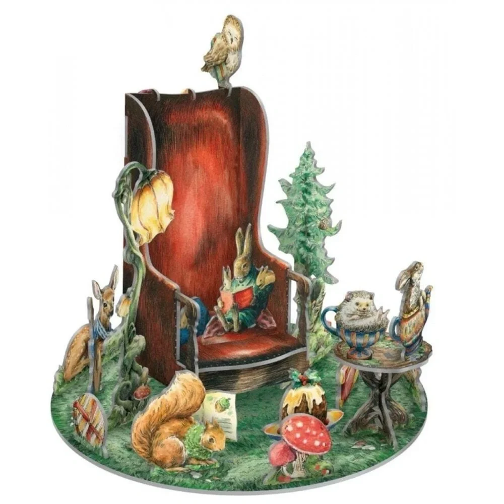 Anthropologie Roger la Borde Pop & Slot 3D Advent Calendar - Storytime NWT